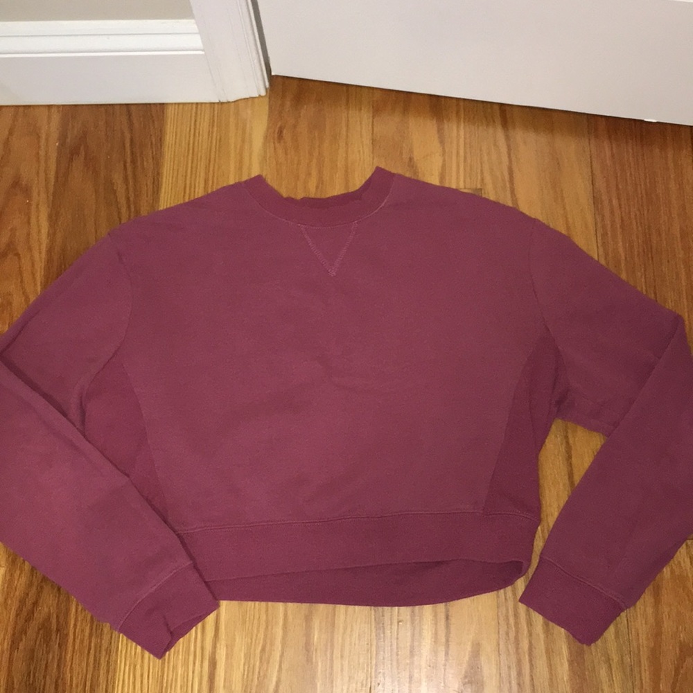 Crop sweatshirt